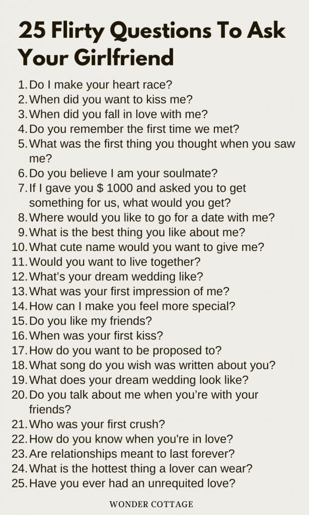 245 Questions To Ask Your Girlfriend Wonder Cottage   3 614x1024 