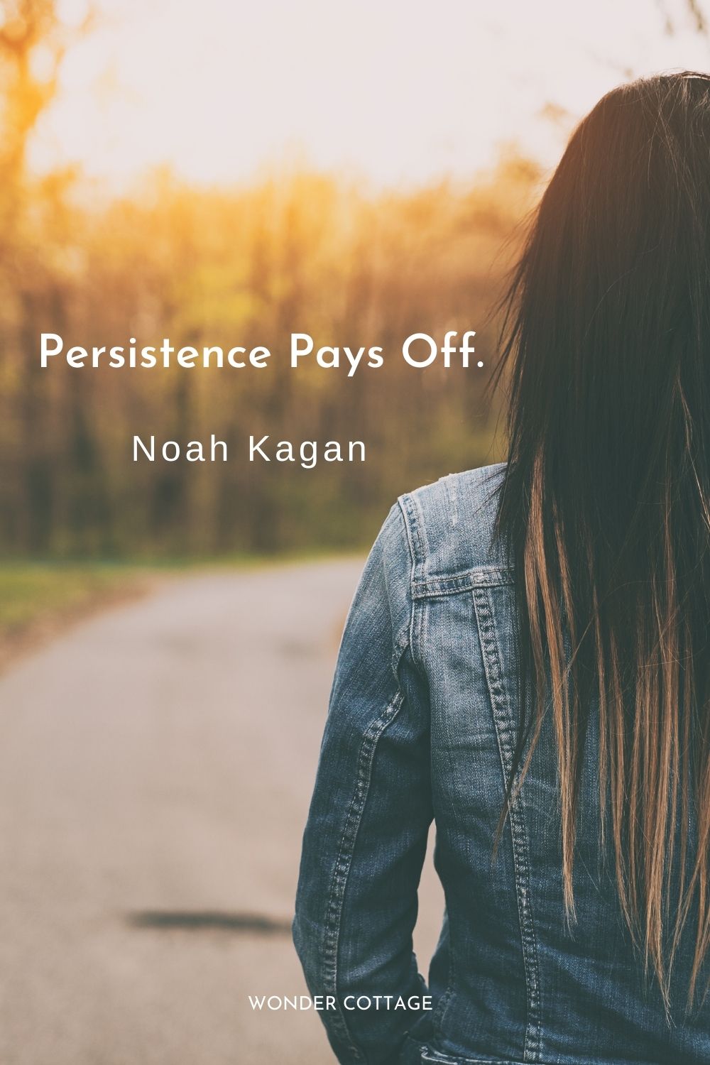 Persistence pays off.  Noah Kagan