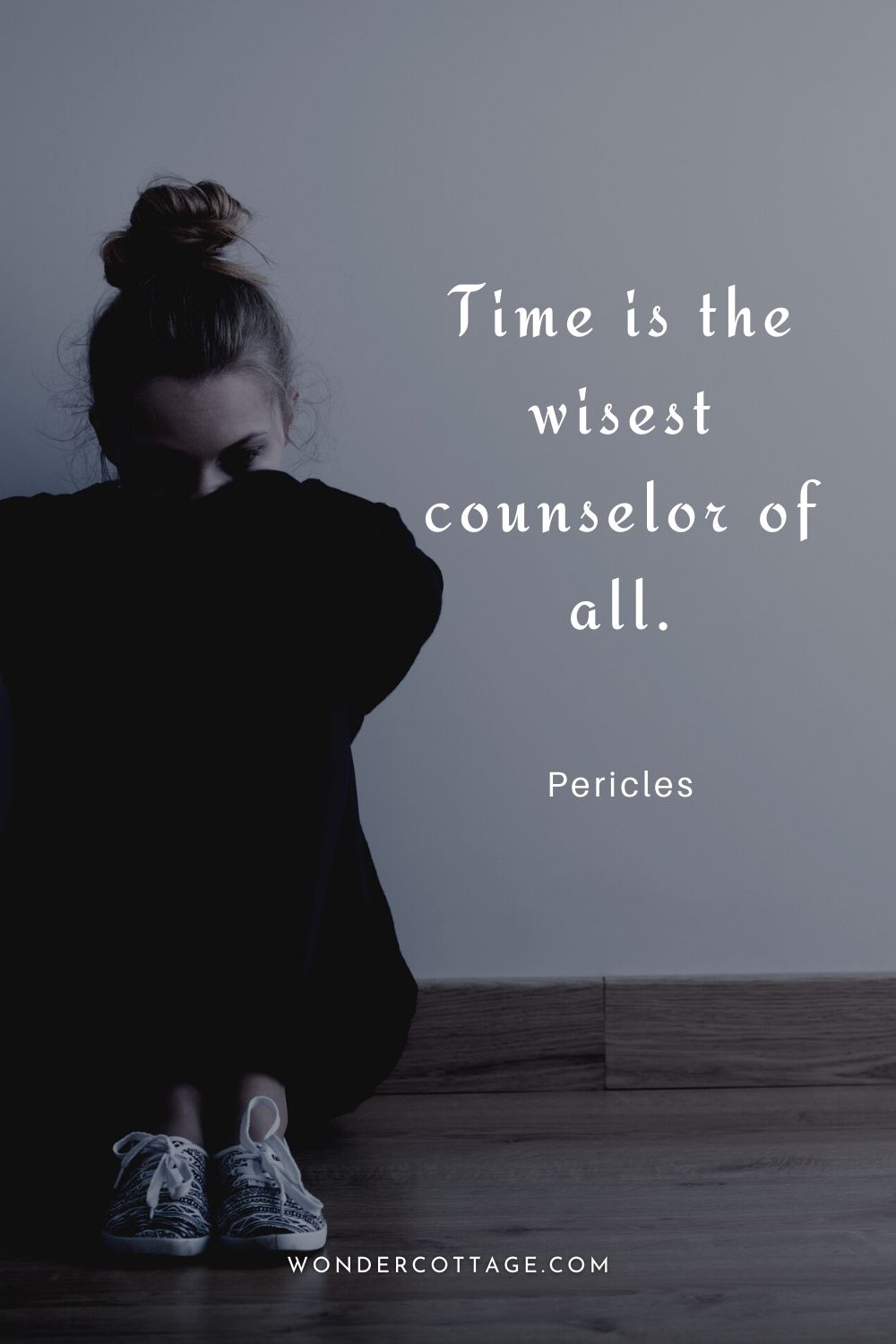 Time is the wisest counselor of all.  Pericles