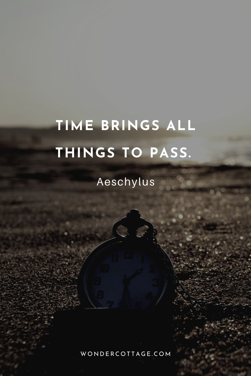 Time brings all things to pass. 
