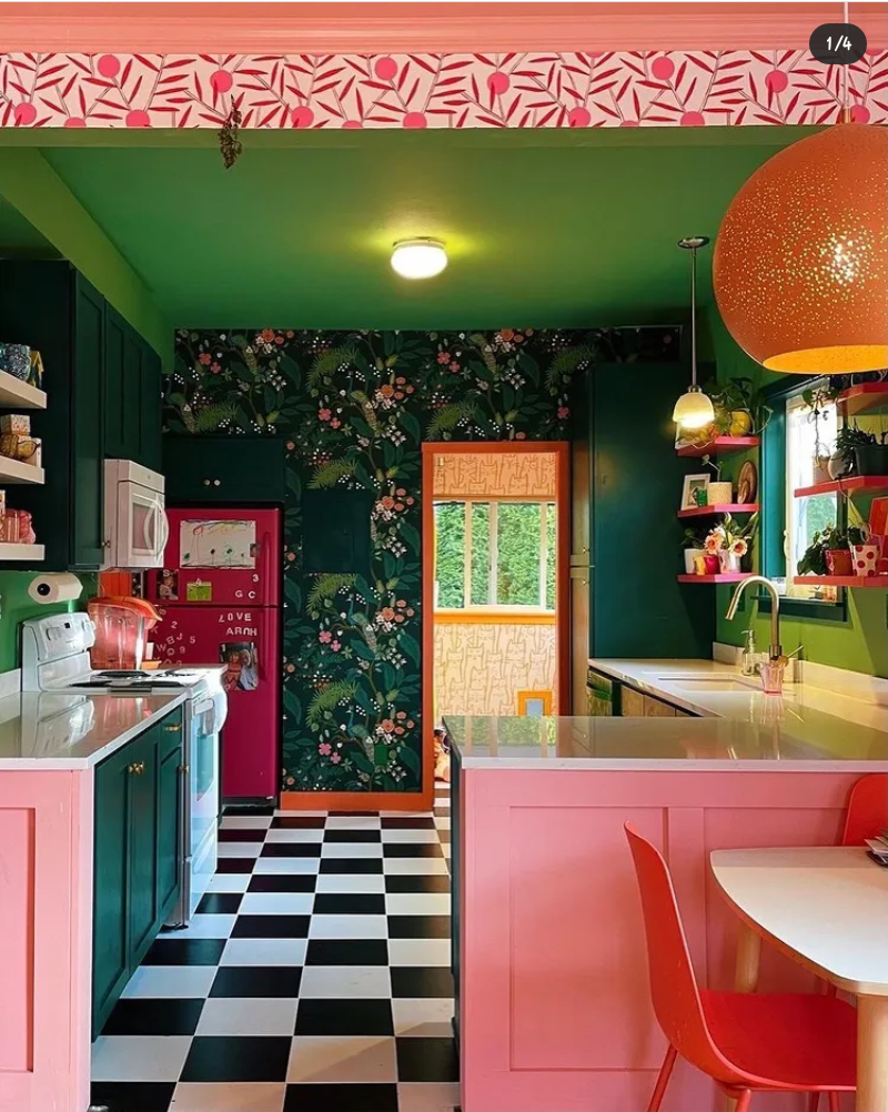 Colorful Kitchen Decors