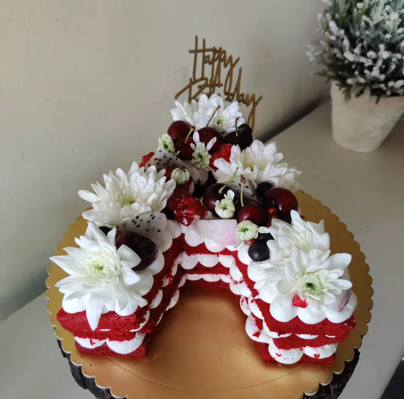 Alphabet Cake Decorations