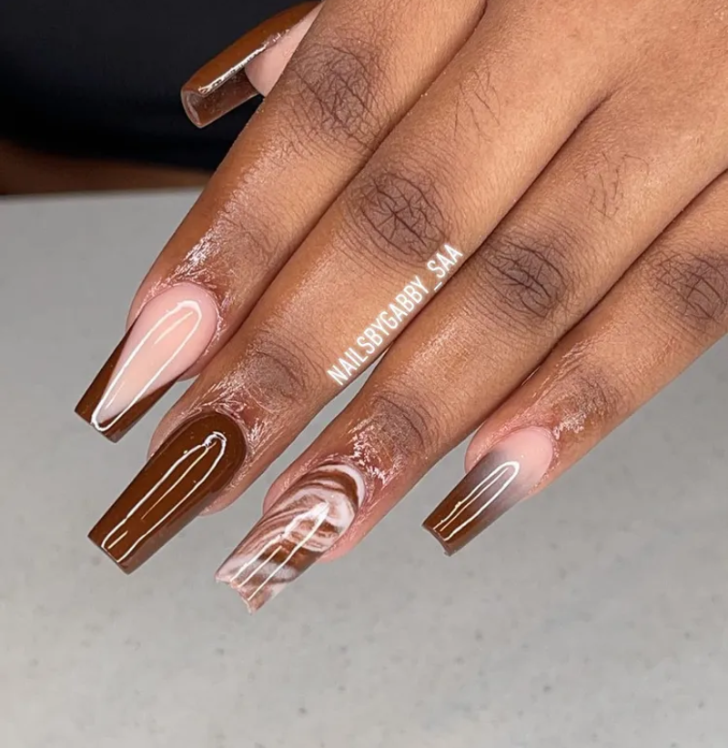 The Beauty Of Brown Nails