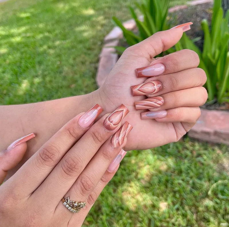 The Beauty Of Brown Nails