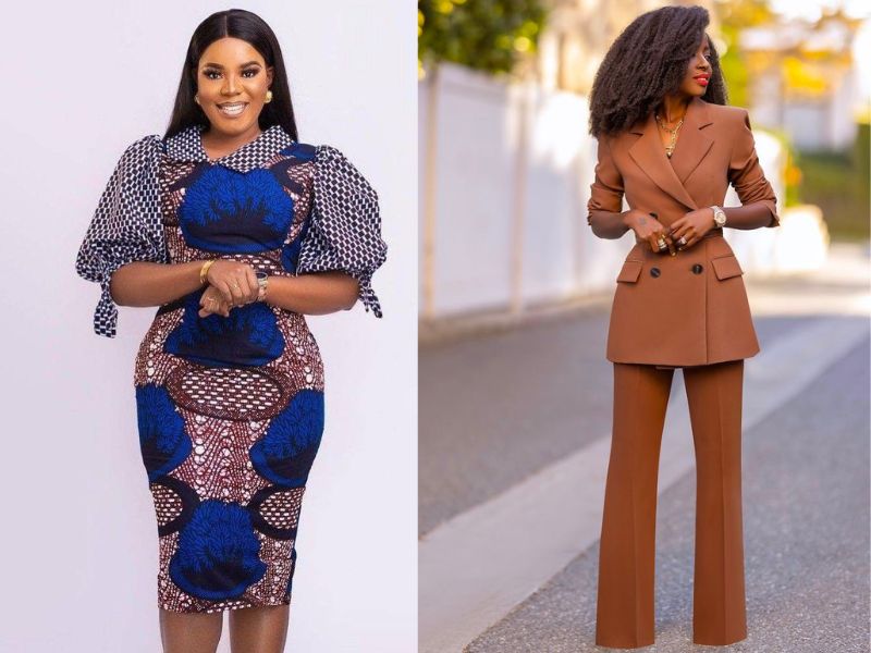 Ladies dressed eloquently