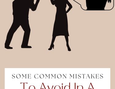 Some Common Mistakes To Avoid In A New Relationship