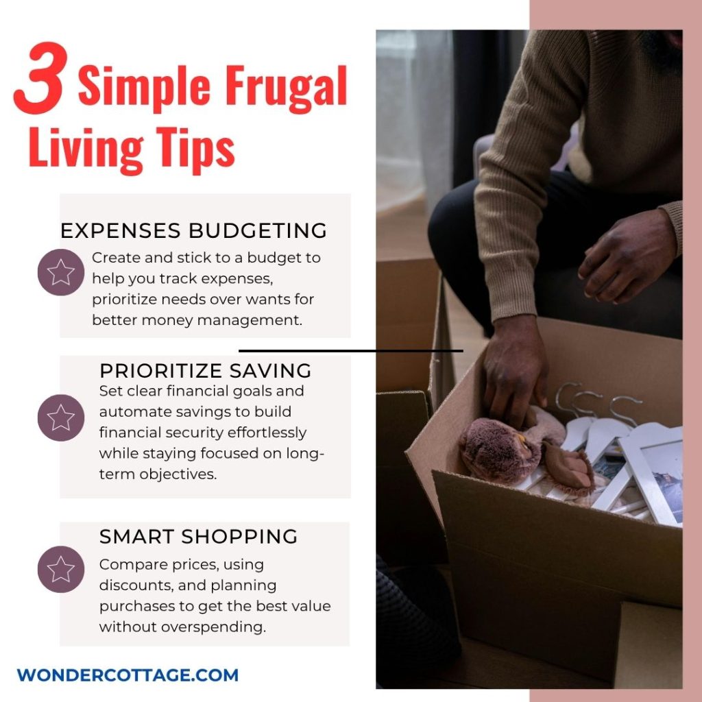 3 simple frugal living tips