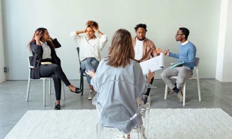 couples in counselling for toxic relationship or failed love