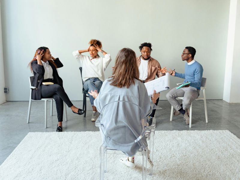 couples in counselling for toxic relationship or failed love