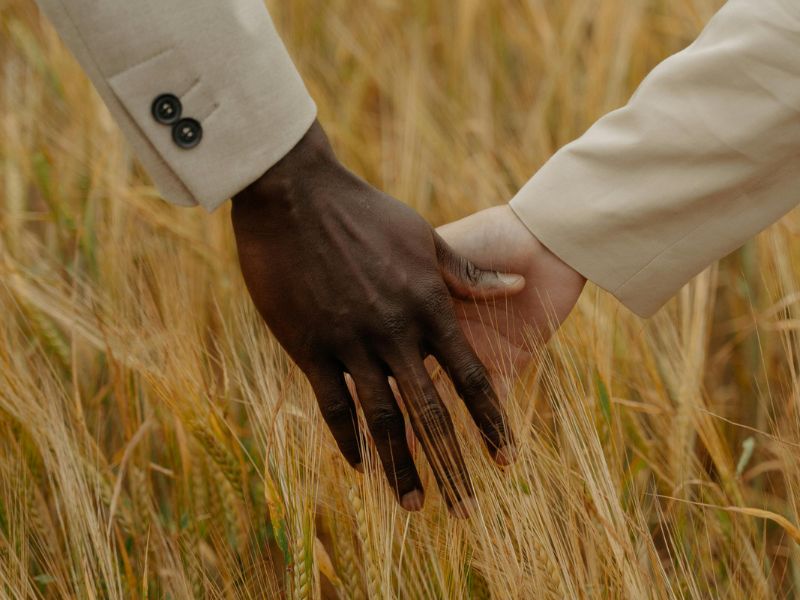 Multicultural couple